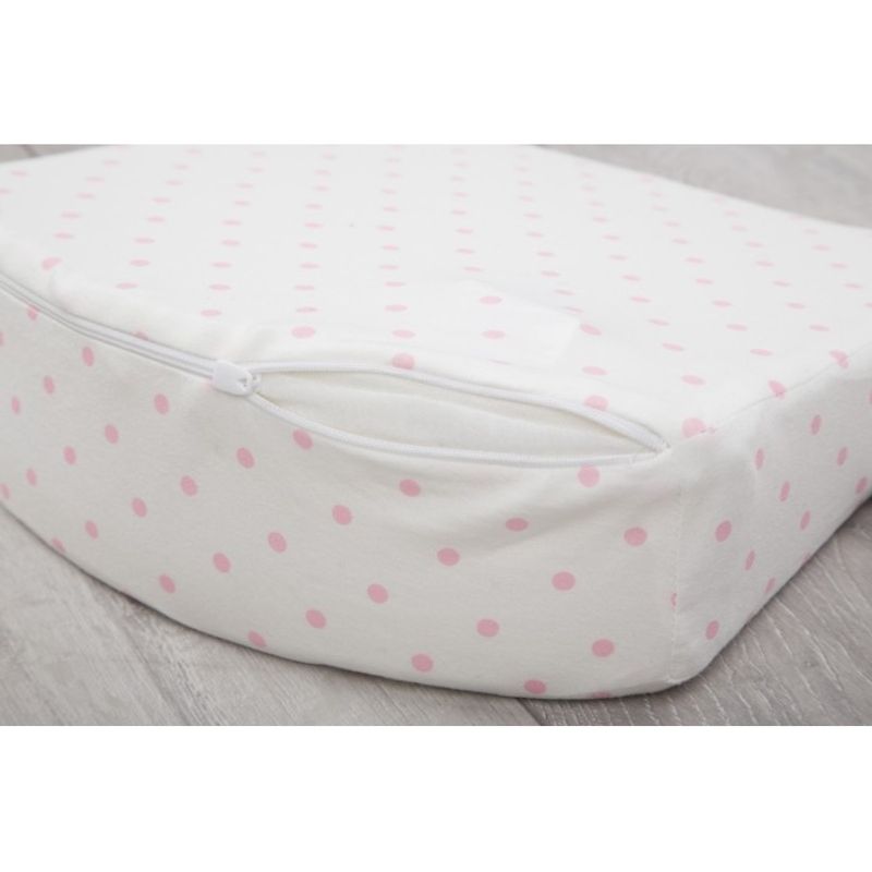 CuddleCo Comfi-Mum 3in1 Memory Foam Wedge Cushion - Polka Dot