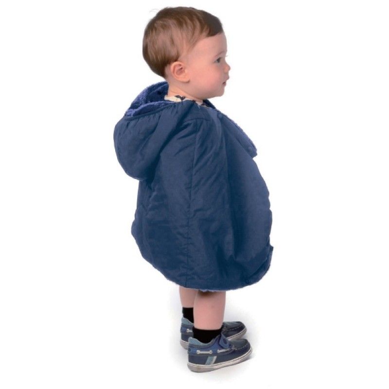 Dadway Winter Multiple Baby Poncho - Bue