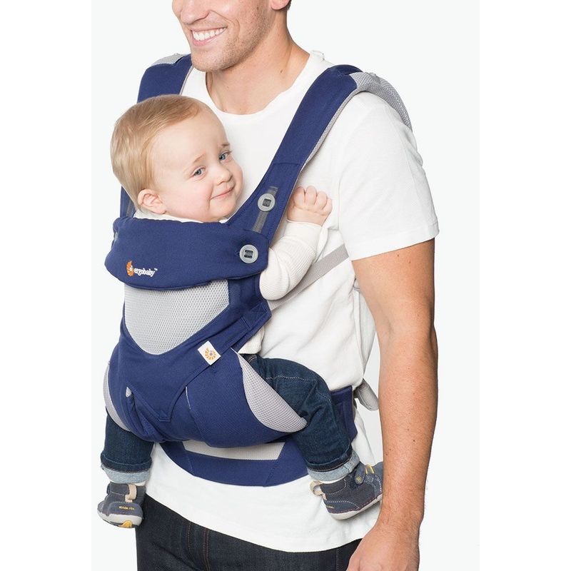 Ergobaby All Position 360 Baby Carrier - Cool Air Mesh - French Blue