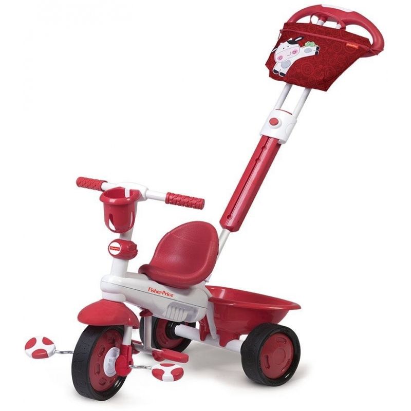 Fisher Price Royal 3 in 1 Trike - Cow/Red