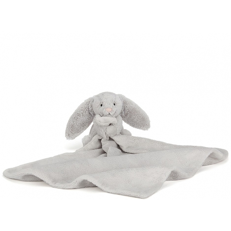 Bashful Silver Bunny Soother 34cm
