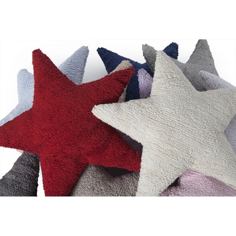 Lorena Canals Washable Cushions Star - Beige 54x54cm