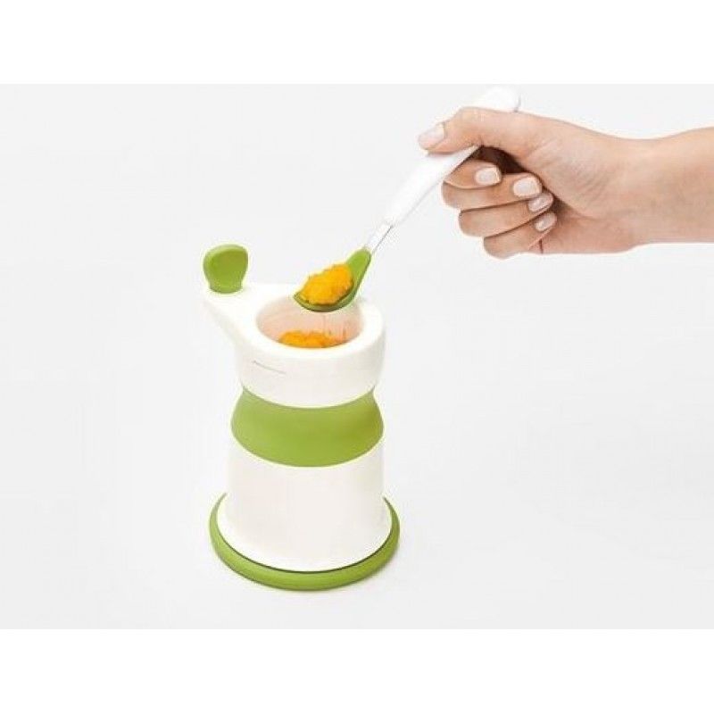 OXO Tot Baby Food Mill with Silicone Feeding Spoon Set