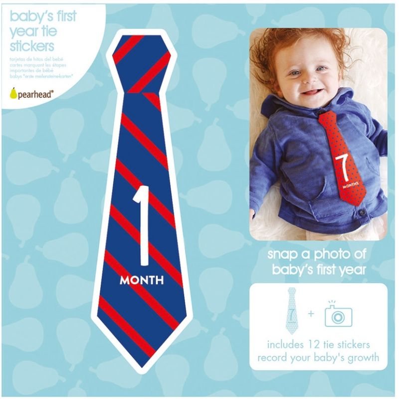 Pearhead Babys First Year Tie Stickers