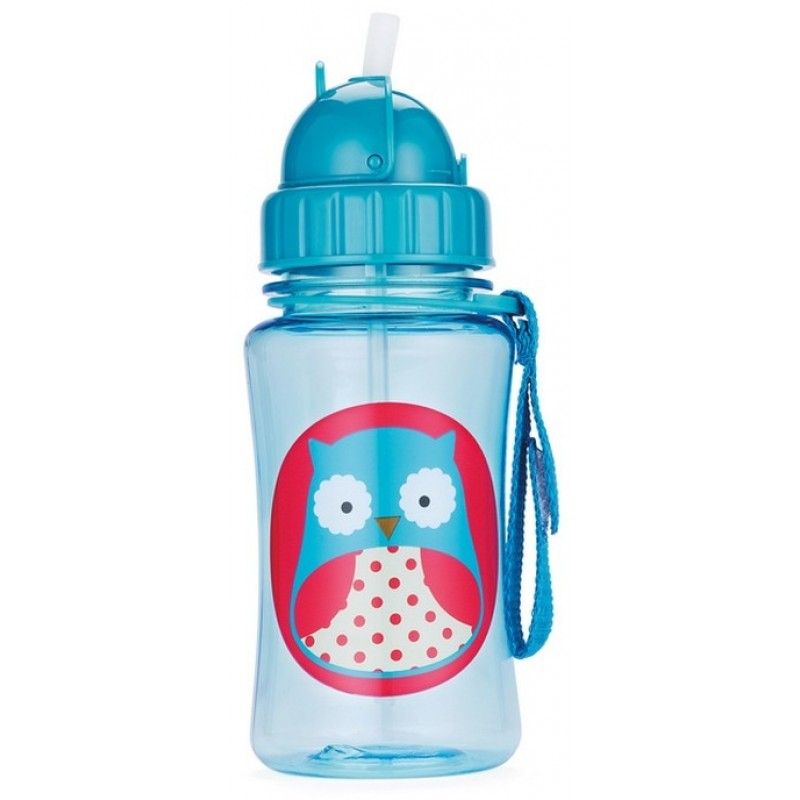Skip Hop Zoo Straw Bottle - Owl