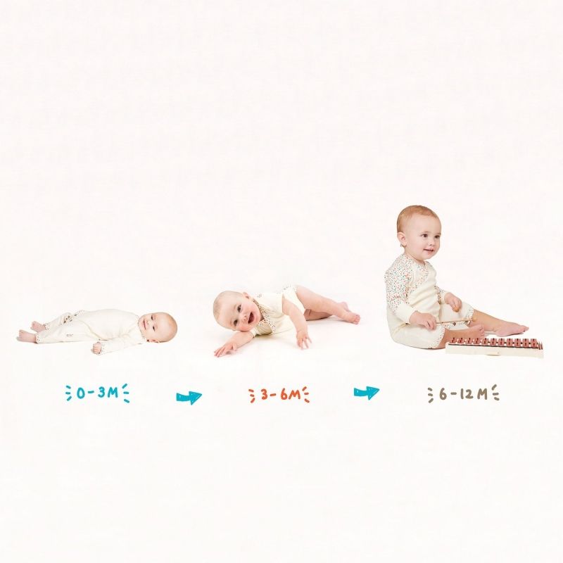 TinyBitz Winter Growing Kit for Newborn Babies (Tiny Dots)