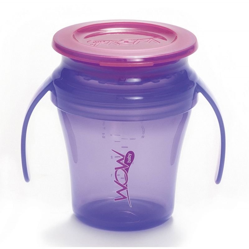 Wow Gear 360° Juicy! Wow Cup for Baby 207ml - Translucent Purple