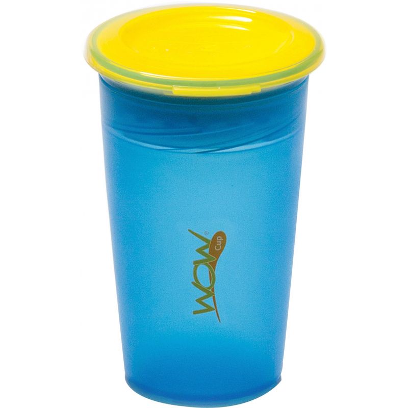Wow Gear 360° Juicy! Wow Cup for Kids 266ml - Translucent Blue