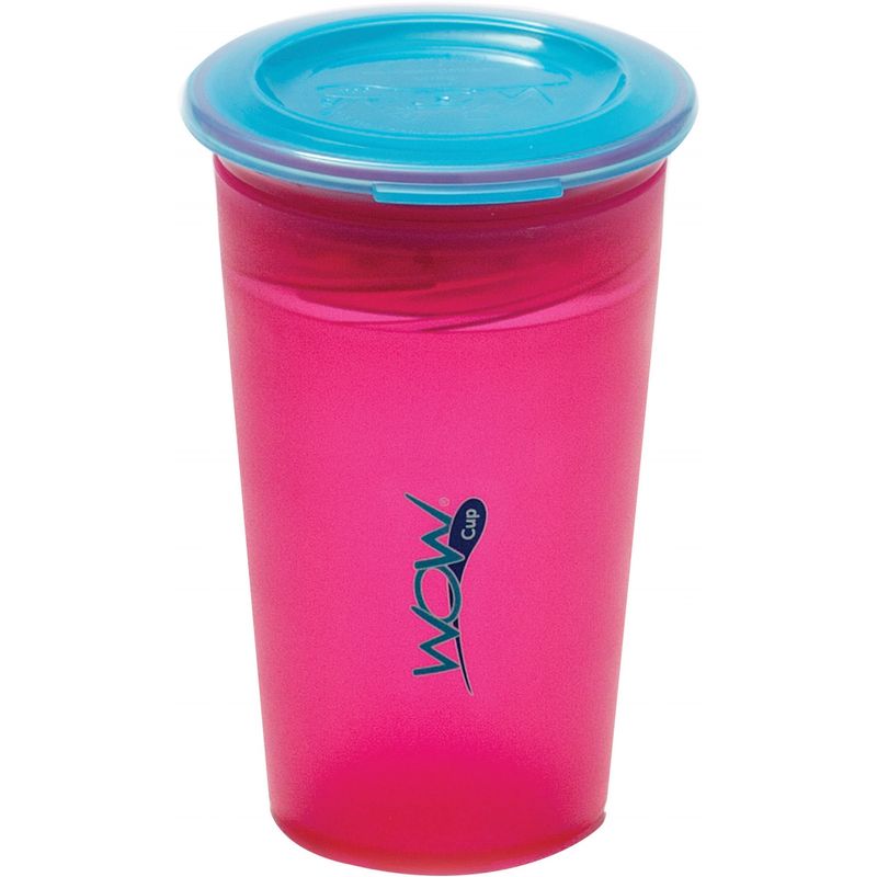 Wow Gear 360° Juicy! Wow Cup for Kids 266ml - Translucent Pink