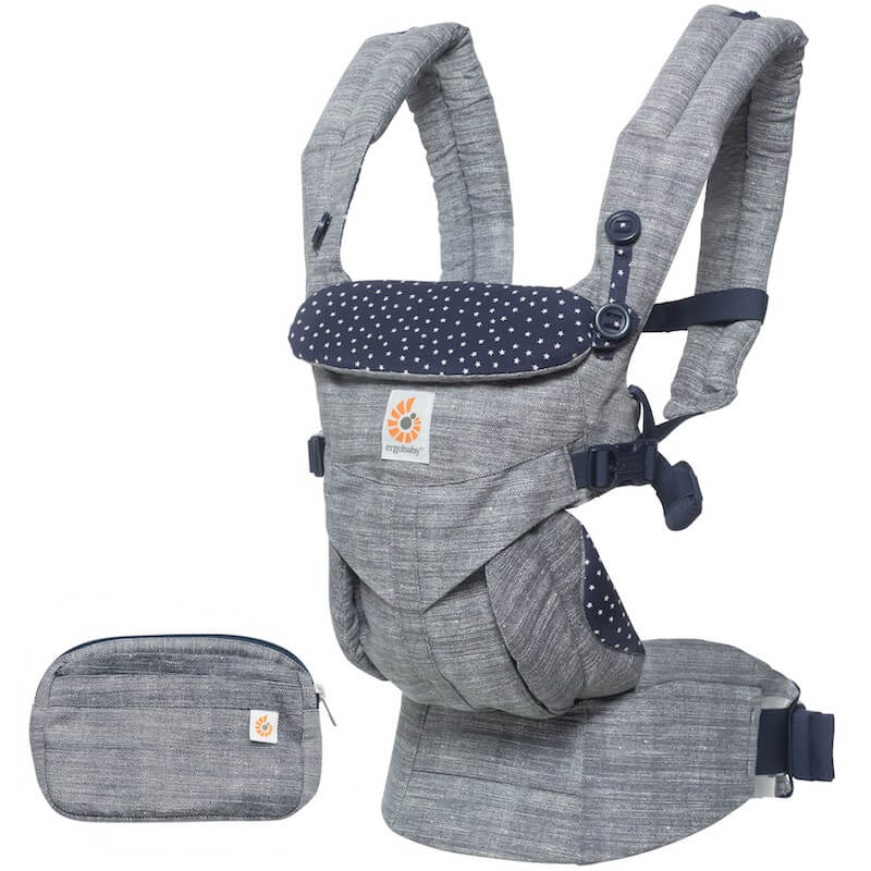 ergobaby gray with stars