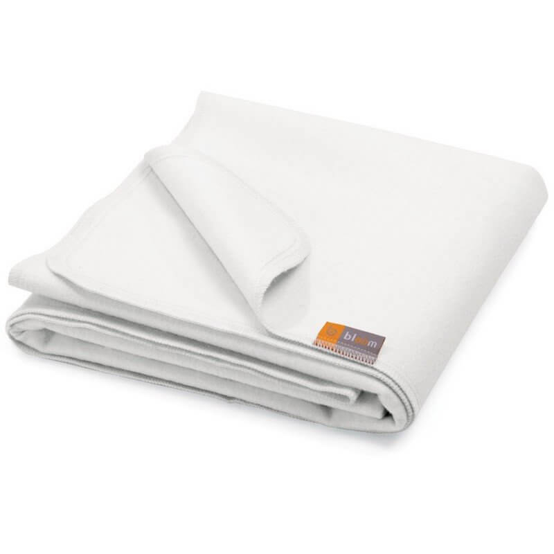 bloom Alma Papa Mattress Protector Coconut White 119cm x 59cm