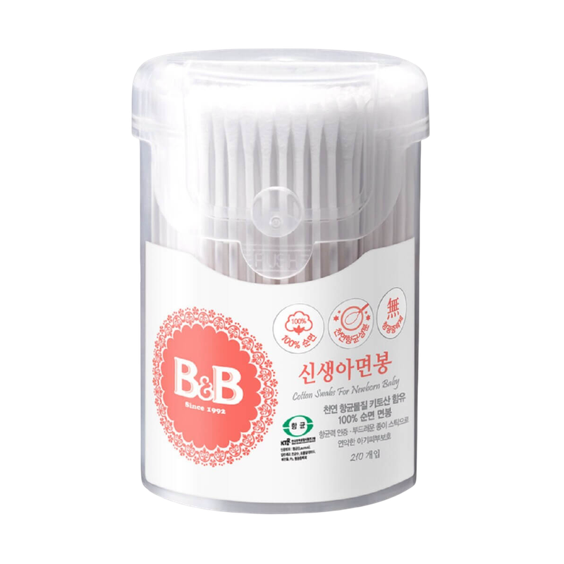 Anti-bacterial Cotton Swab for Newborn (210p​cs)