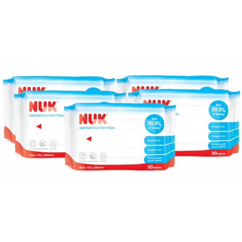 Nuk 2024 wet wipes