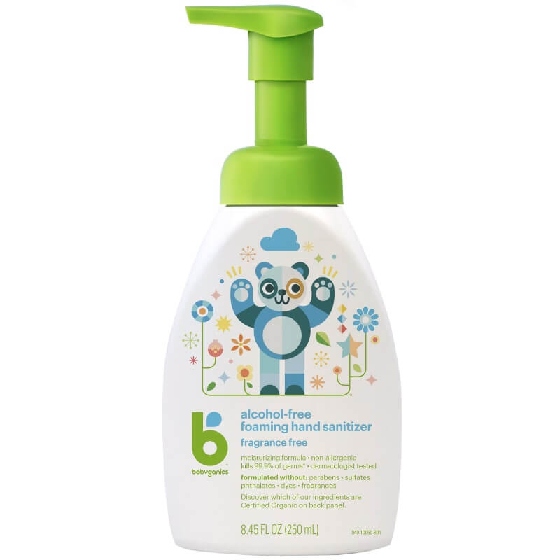 Alcohol free hand best sale sanitizer for babies