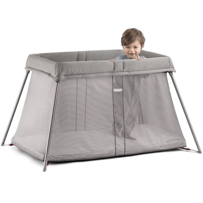 BabyBjorn Travel Crib Easy Go Greige • BabyCentral New Zealand