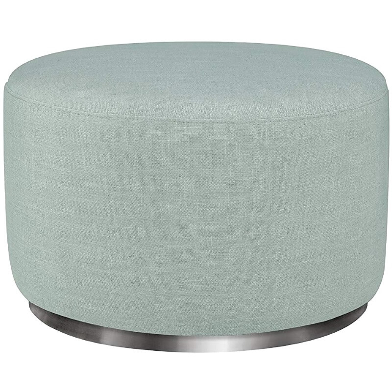 Babyletto Tuba Gliding Ottoman Seafoam Baby Central HK