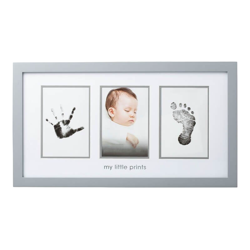 Babyprints Photo Frame - Gray