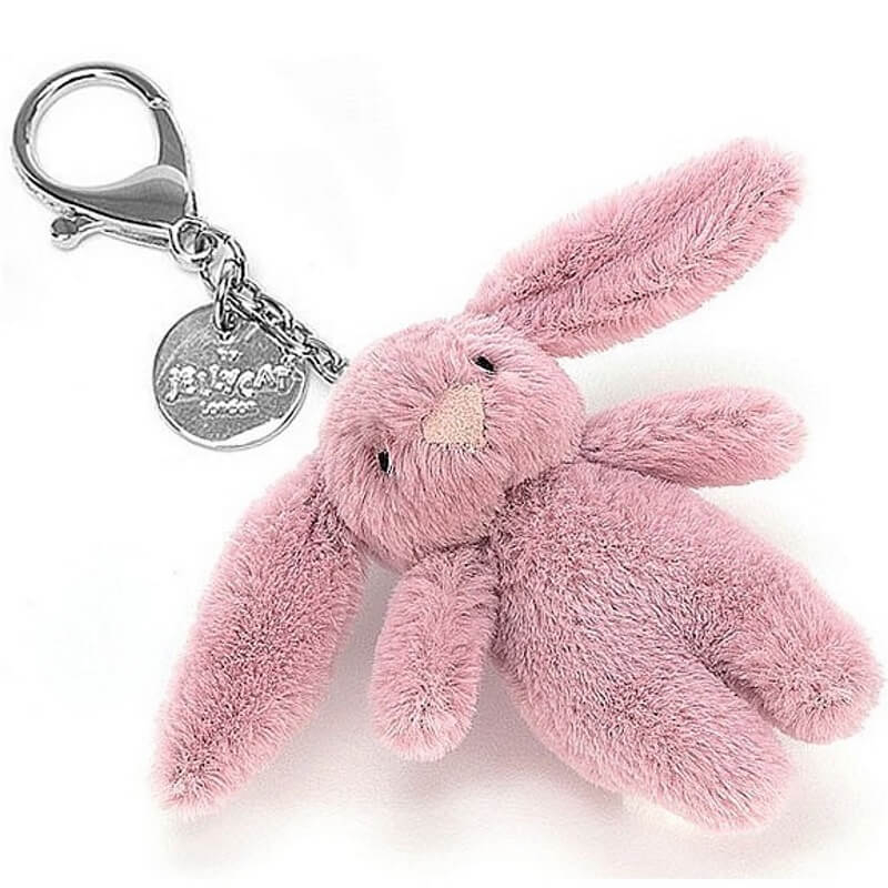 Bashful bunny tulip new arrivals bag charm