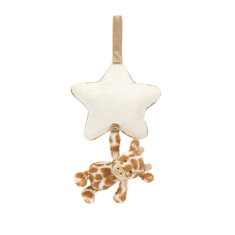 Bashful Giraffe Woven Musical Toy 30cm