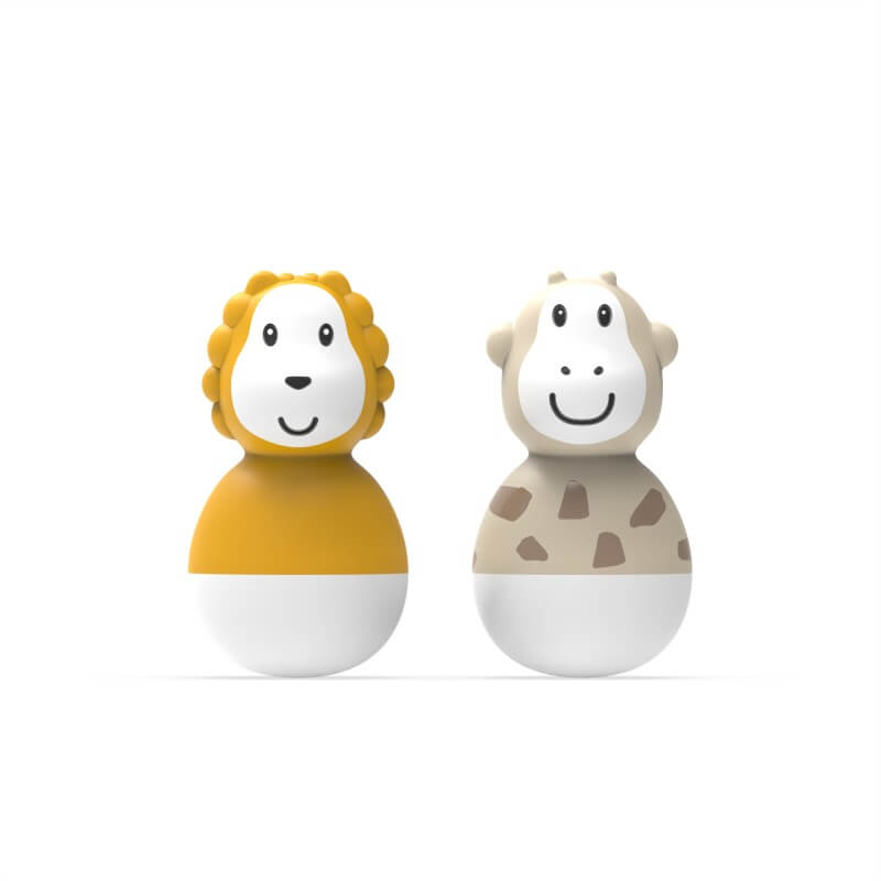 Bathtime Wobblers - Lion & Giraffe