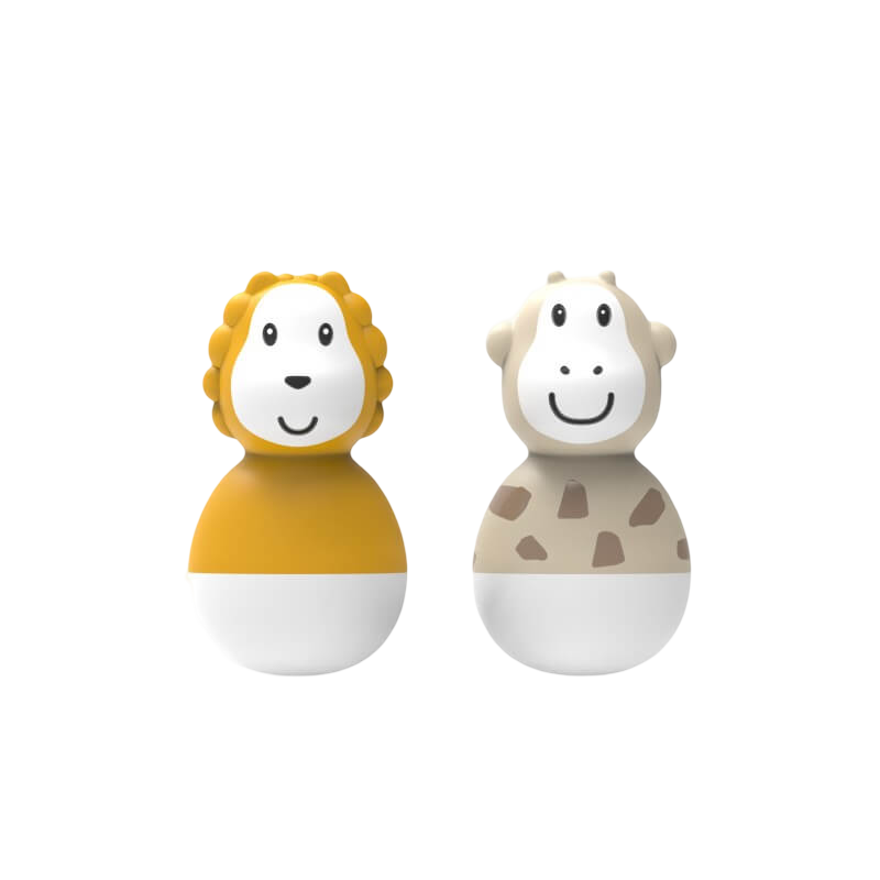 Bathtime Wobblers - Lion & Giraffe