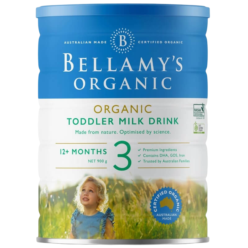 Bellamy's Organic 900g 6-12ヶ月 旧パッケージ缶※ Bellamy's（ベラミーズ）オーガニック粉ミルク