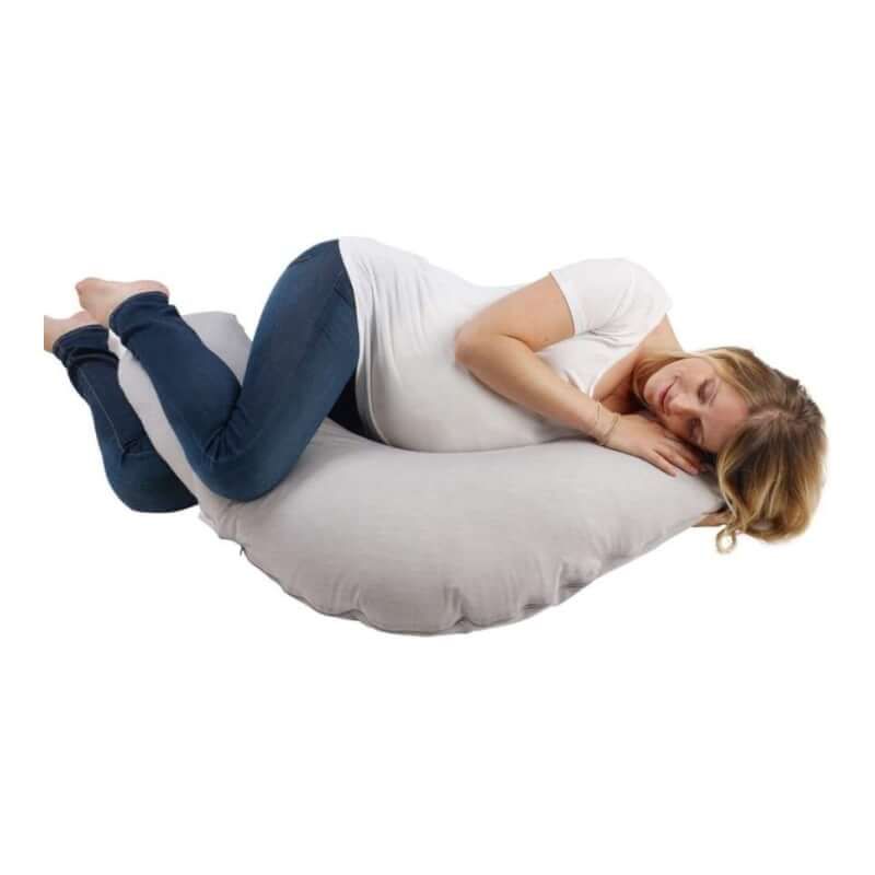 Red Castle | Cocoonababy Big Flopsy Maternity and Nursing Pillow - Jersey, Tiny