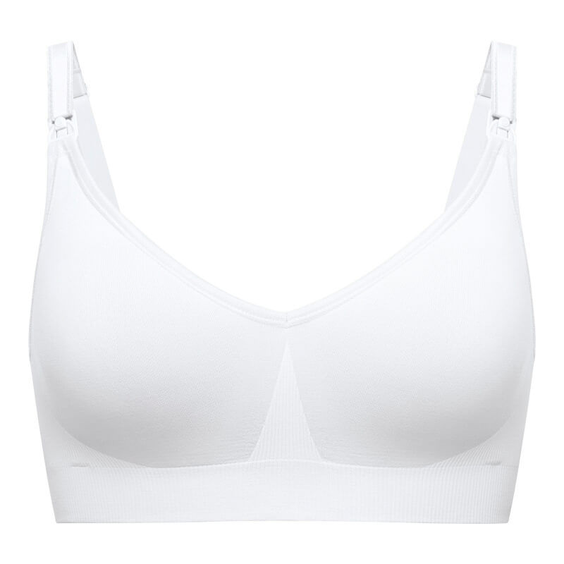 Bravado Designs Body Silk Seamless Nursing Bra - White • Baby MY