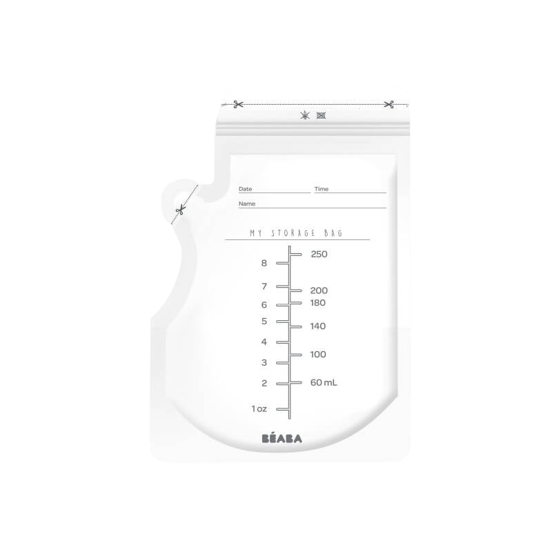 250ml Breast Milk Storage Bags Pack of 50 