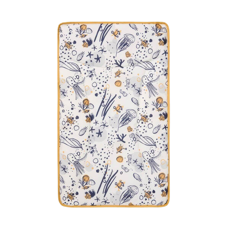 Changing Mat - Our Planet/Ocean White