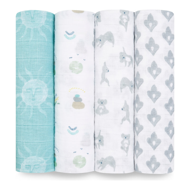aden anais Classic Swaddles 4 Pack Now Zen Baby Central HK