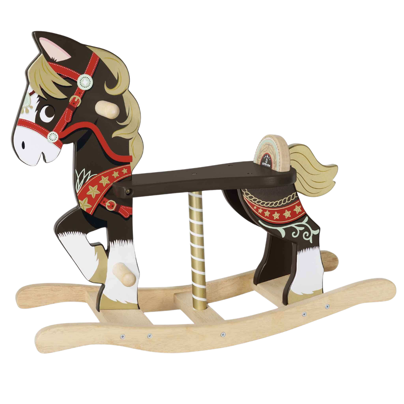 Classic Wooden Rocking Horse