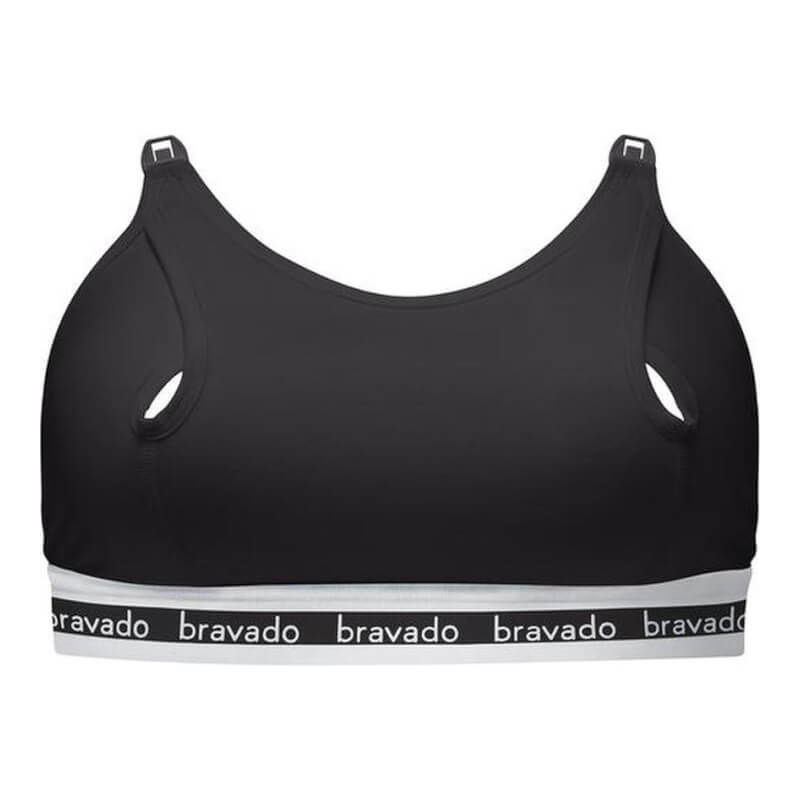 Bravado Clip and Pump™ Hands-Free Nursing Bra Accessory Black – Infant  Clothing, Safety Seat, Balance Bike