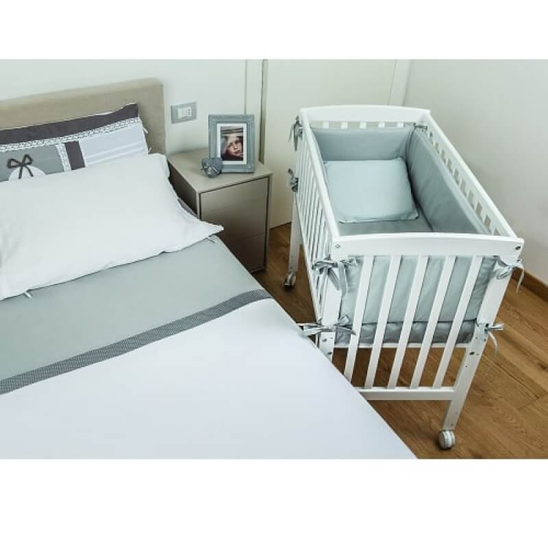 Cosleeping Crib White Lella • Baby Central HK