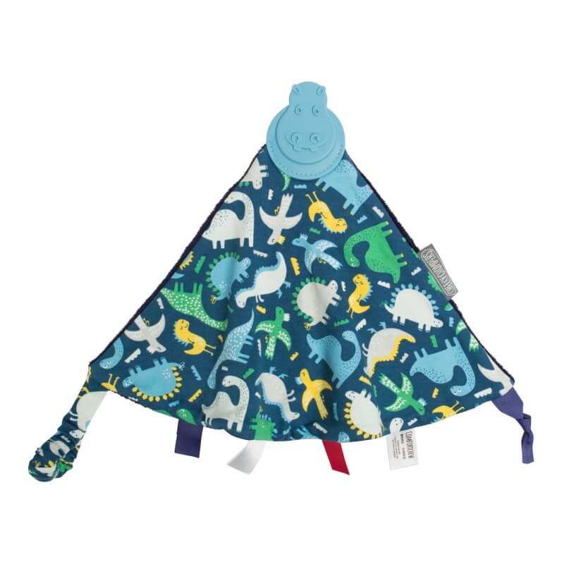 Comfortchew Baby Comforter with Teether - Baby Dino