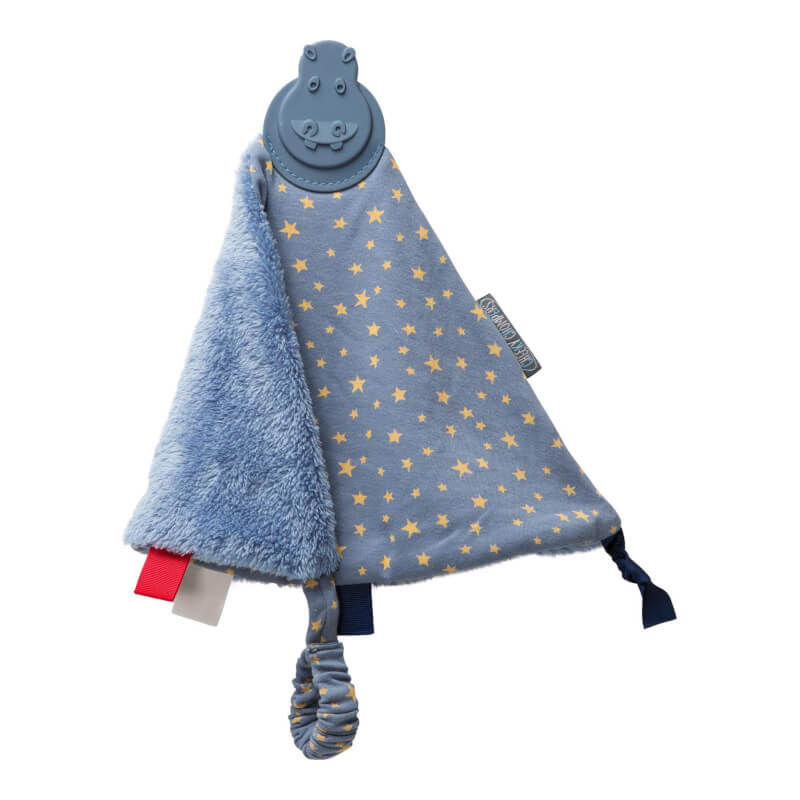 Cheeky Chompers Comfortchew Baby Comforter with Teether - Midnight Stars