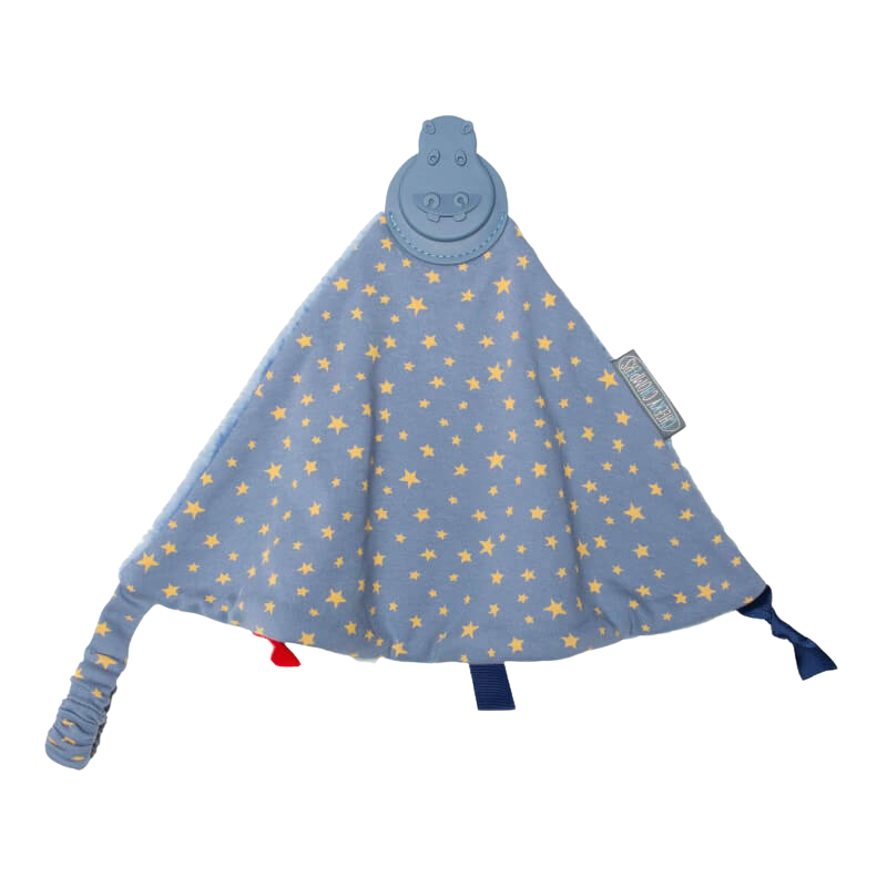 Comfortchew Baby Comforter with Teether - Midnight Stars
