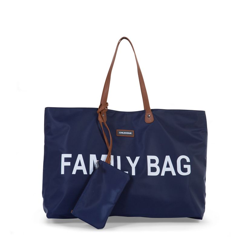 Childhome Family Bag Nursery Bag - Navy/White