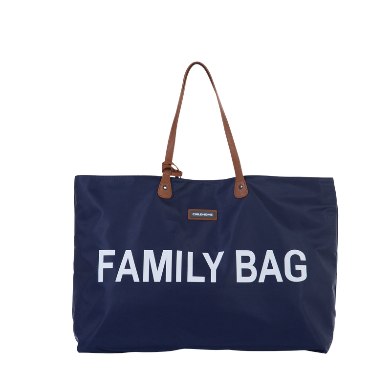 Family Bag - Navy/White