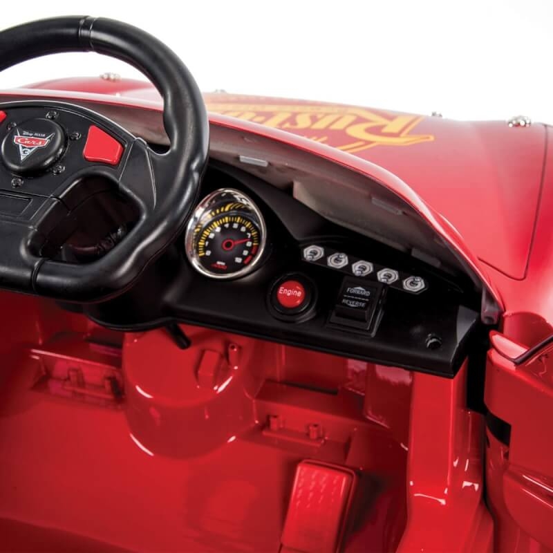 Huffy lightning mcqueen car top battery