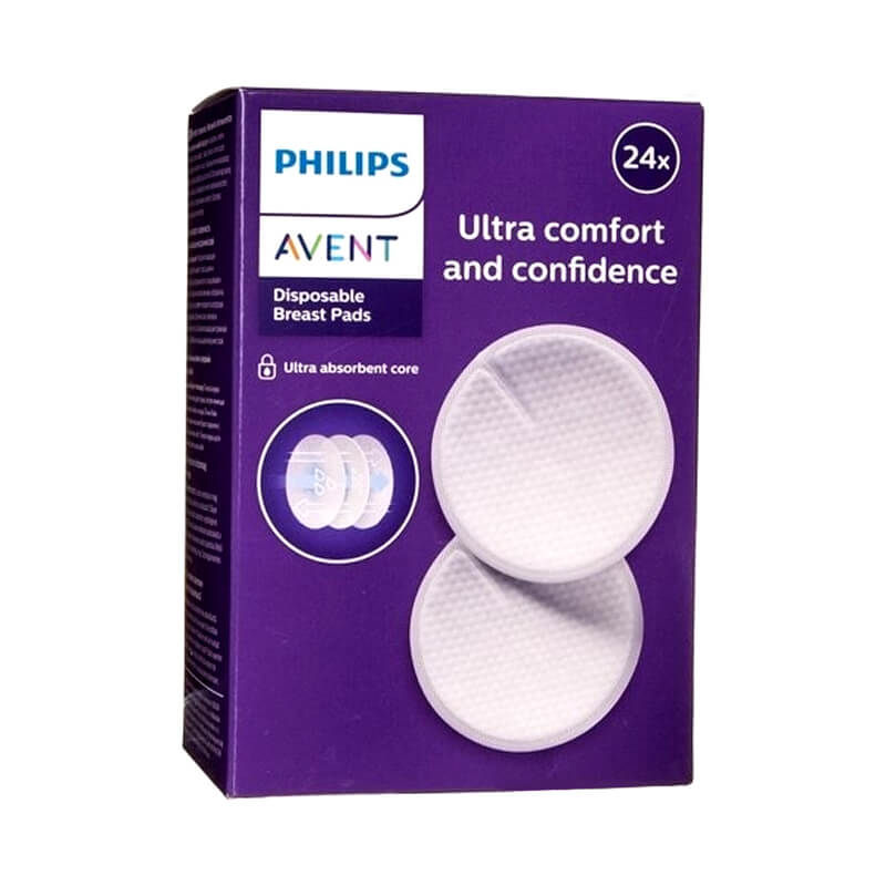 Philips Avent Disposable Breast Pads (24 Sheets) - SCF254/24