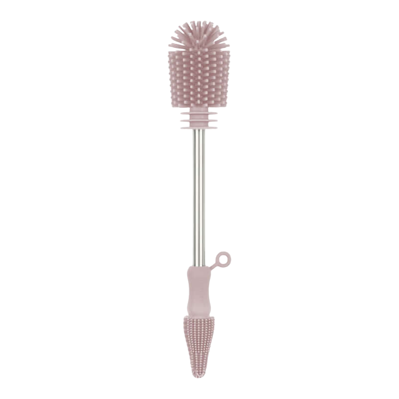 Double-Ended Silicone Brush - Blush