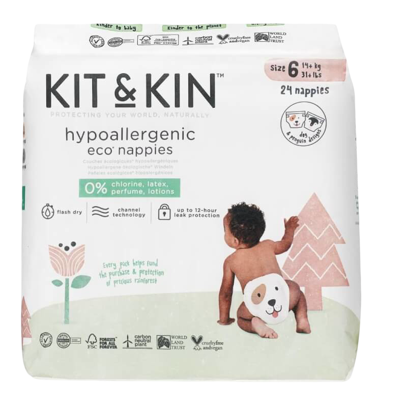Eco Nappies Size 6 (14 kg+) - 24pcs