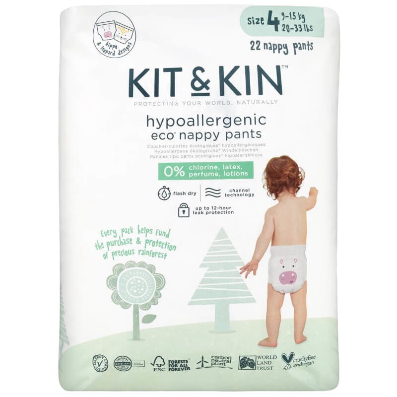 Eco Nappy Pants Size 4 (9-15kg) - 22pcs
