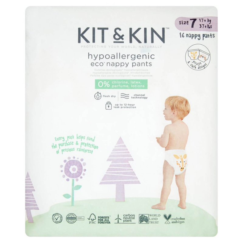 Eco Nappy Pants Size 7 (17+kg) - 16 per pack