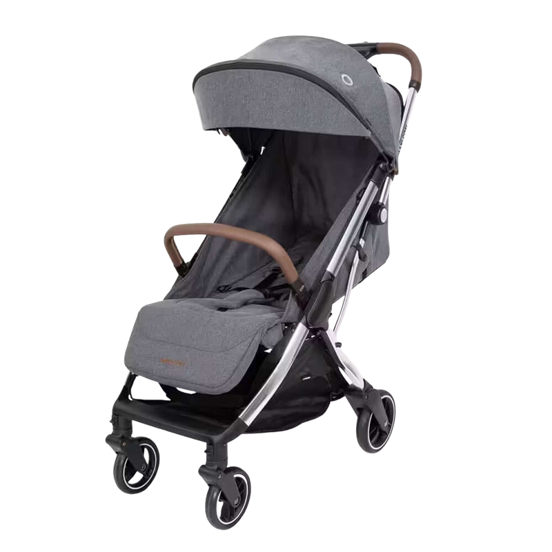 Eva2 Luxe Ultra Compact Stroller - Twilic Grey