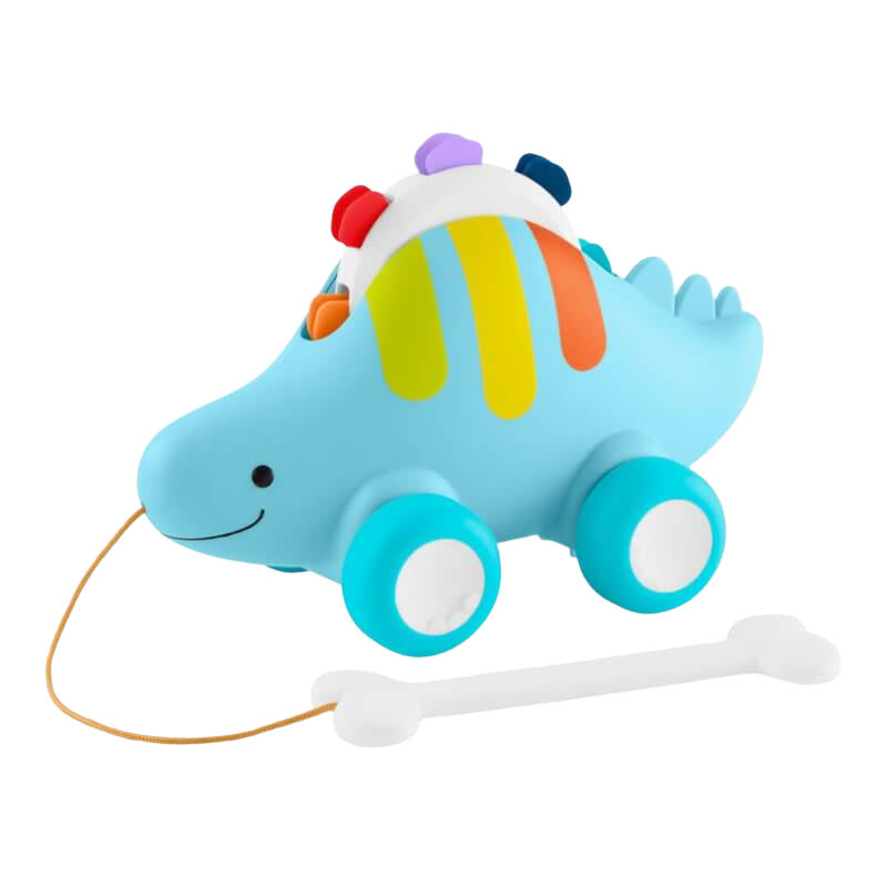 Explore & More Dinosaur 3-In-1 Baby Musical Pull Toy