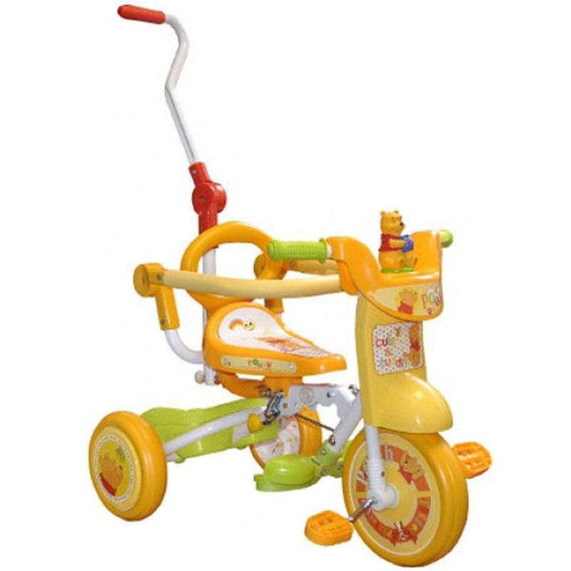 fisher price tricycle with push handle