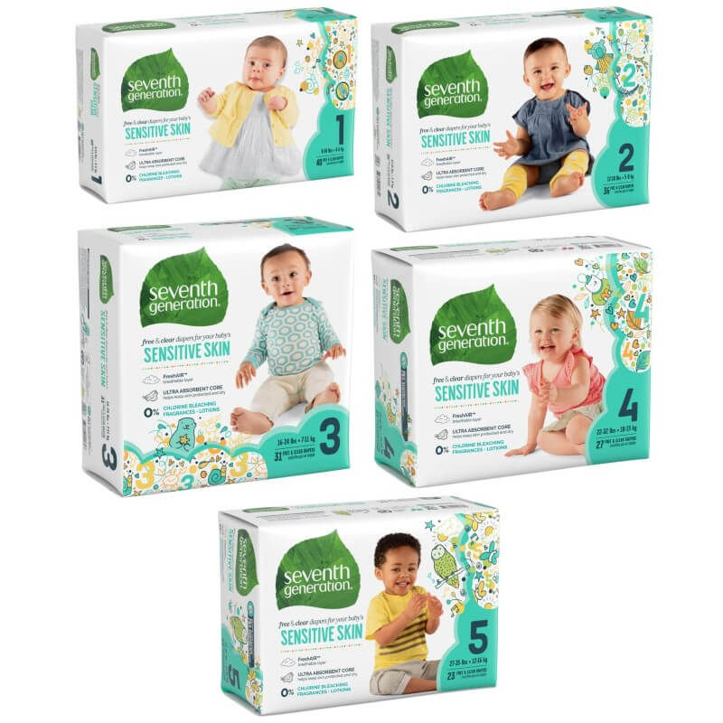 7th generation diapers size hot sale 4