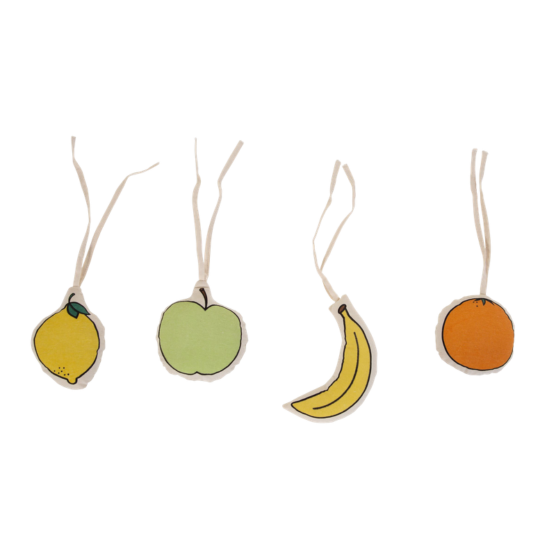 Gymtoys Canvas Fruit Set Of 4Pcs